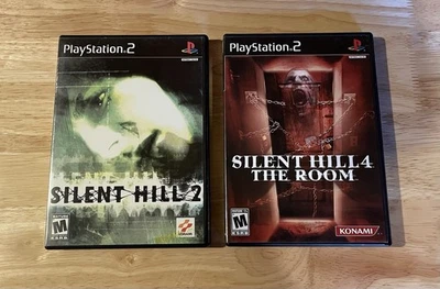 Silent Hill 2 + Silent Hill 4 - PS2 Bundle CIB (Game Soundtrack Not Included) - Image 1 of 3