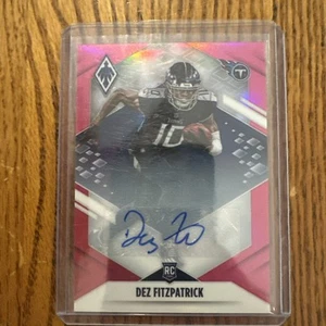 2021 Panini Phoenix Rookie Pink Auto /50 Dez Fitzpatrick #130 Rookie Auto RC - Picture 1 of 3