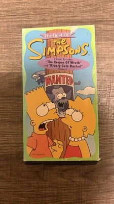 The Best of the Simpsons - V. 3 (VHS, 1997) - Image 1 of 4