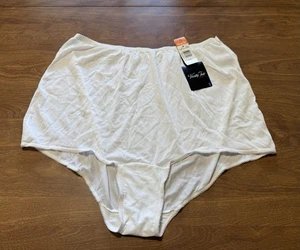Vanity Fair White Granny Panties Acetate Nylon Underwear Vintage Panty NWT 10 #2 - Picture 1 of 9