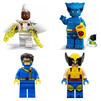 LEGO® X-Men '97 Wolverine & Cyclops 76281 + Beast & Storm Marvel Series 2 71039 Foto 1 de 4