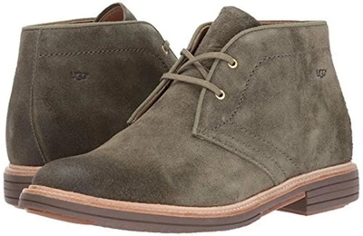 UGG Dagmann 1017264 Gamuza Con cordones Informales Botas Chukka Zapatos Para Hombres EE. UU. 13 Foto 1 de 4