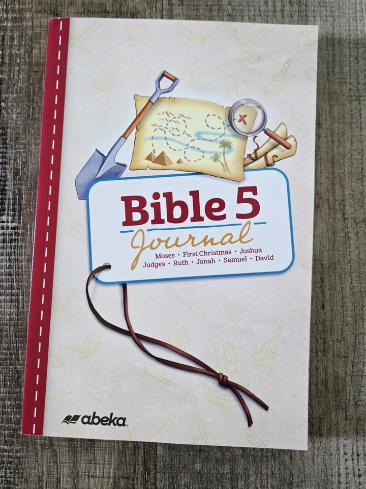 Abeka NEW Bible 5 Journal Christian Curriculum Homeschool Foto 1 de 1