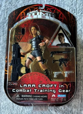 6-дюймовая экшн-фигурка Лары Крофт из Tomb Raider in Combat Training Gear — новая нераспакованная - Изображение 1 из 2