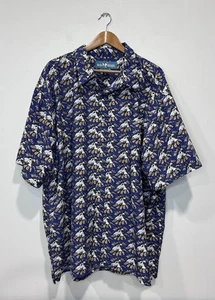 Vintage Big Dogs Shirt Mens Big & Tall 4XL Button Up Who’s Your Daddy AOP  - Picture 1 of 9