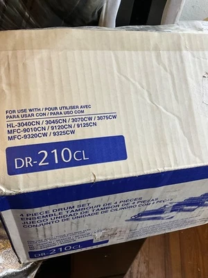 Brother DR210CL 4 Piece Drum Set - Black/Cyan/Magenta/Yellow 全新 — 第 1/4 张图片