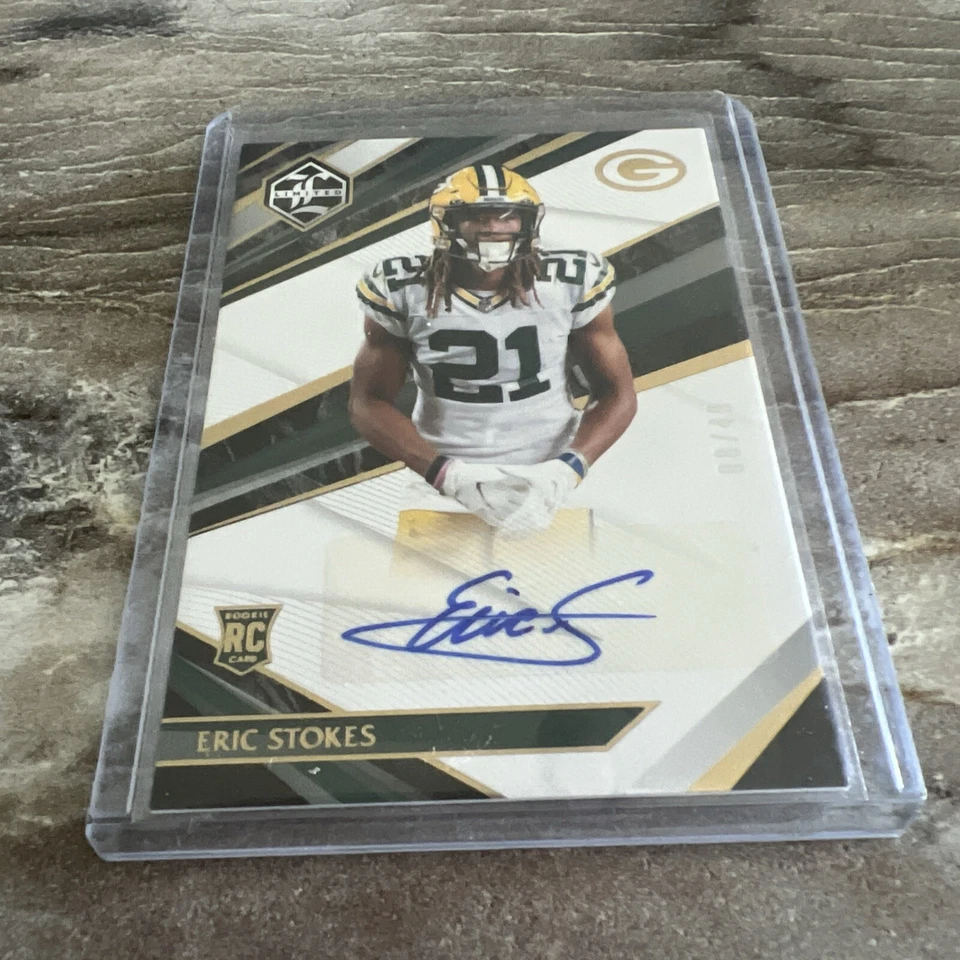2021 Panini Limited - Rookie Autograph #187 Eric Stokes /49 (AU, RC) - Image 1 of 2