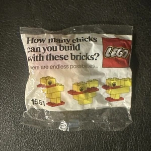 VINTAGE LEGO 1551 DUCK 1988 NEW IN BAG - Picture 1 of 3