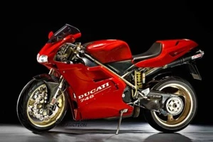 foto moto ducati 748 foto stampa di fabbrica foto - Foto 1 di 1
