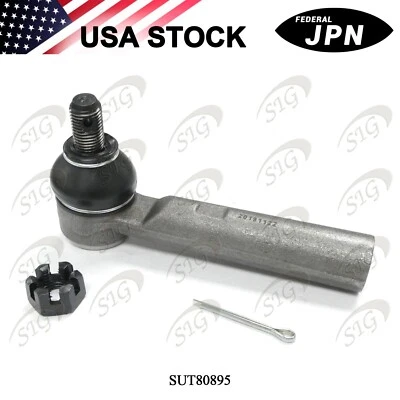 For 2010 - 2023 Lexus GX460 Front Left or Right Outer Tie Rod End ES80895 1PC - Imagem 1 de 4