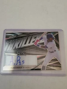 2022 Leaf Metal Alexander Ramirez Thrillerz Black Autograph #3/5 - Picture 1 of 2