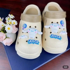 8pcs Sanrio Cinnamoroll Large Shoes Accessories Shoe Charms - Picture 1 of 5