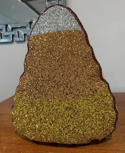 Großes Halloween Glitzer Zuckermais Kissen von Sparkle Home 18 Zoll hoch - Bild 1 von 4