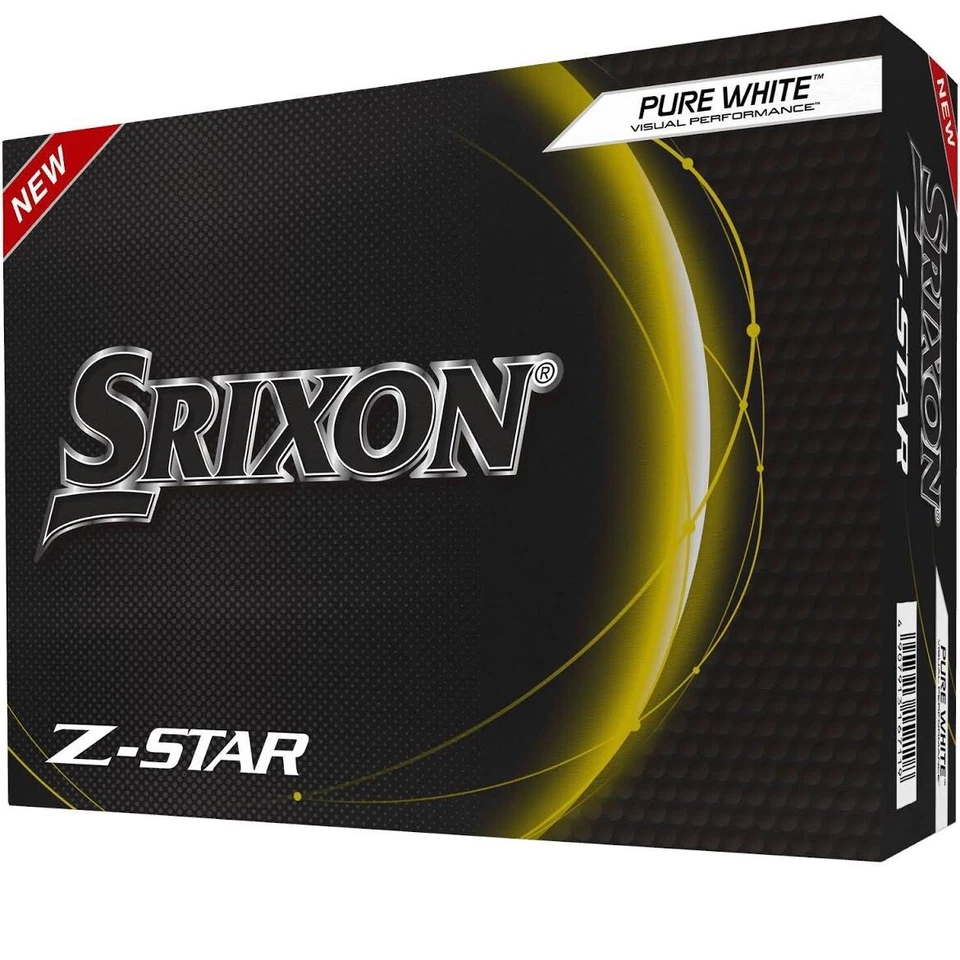 Srixon White Golf Balls Z-Star Balls Dozen 2023 New - Image 1 of 1