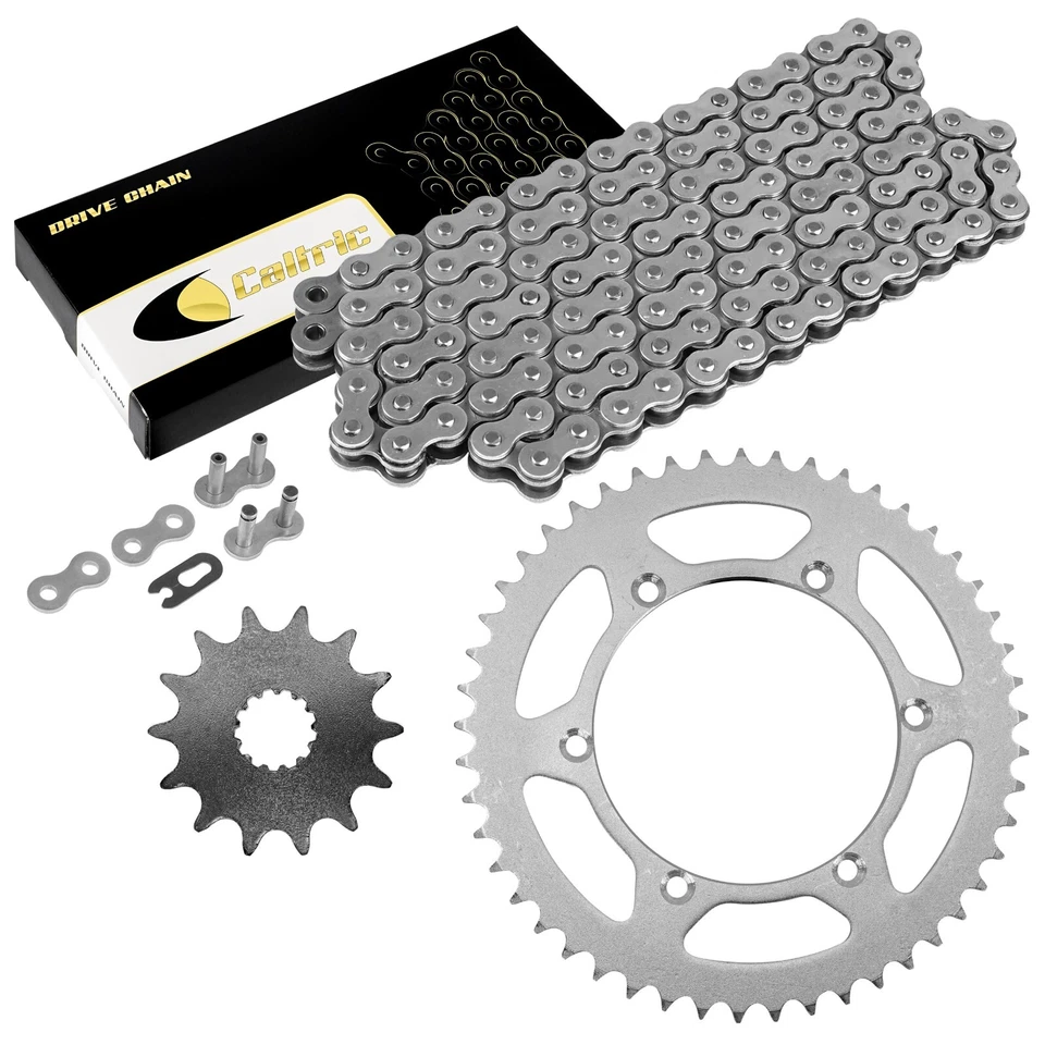 Drive Chain & Sprockets Kit for Kawasaki KLX300R KLX300A  1997-2023 - Image 1 of 4