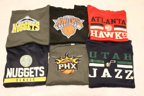 NWT Boys NBA L/S Performance Hoody Sweatshirt Multiple Styles, Teams & Sizes! Cover