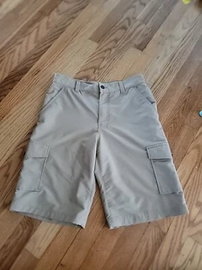 TONY HAWK 900 Performance Series Hybrid Cargo Board Shorts Tan Boys 18 - Picture 1 of 6