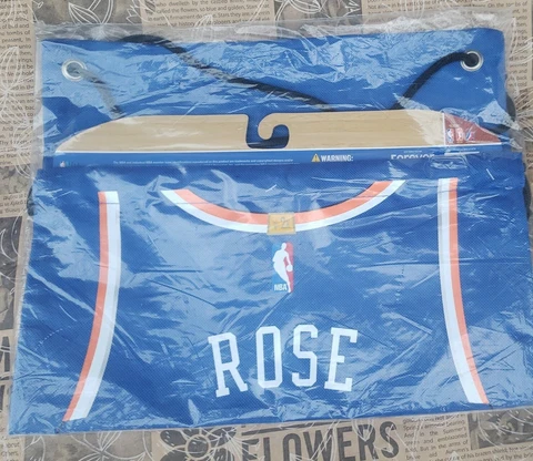 NBA NEW YORK KNICKS Drawstring Backpack #25 Rose Forever Collectibles Cover