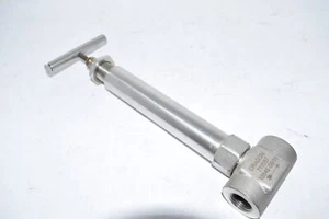 NEW Dragon Valves 71Y057 18648 1500 PSI 1/2'' 316SS Needle Valve Cryogenic - Picture 1 of 6