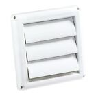 White Air Vent Grille Cover with Net Long Service Life and Effortless Cleaning