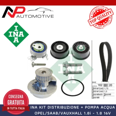 KIT DISTRIBUZIONE + POMPA ACQUA SAAB 9-3 (YS3F) 2004>  INA 530044131  - Immagine 1 di 2