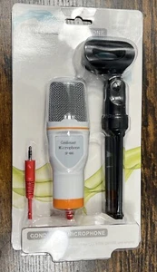 Micrófono condensador de audio profesional SF-666 con soporte de trípode para PC/teléfono - Imagen 1 de 4