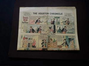 Periódico The Houston Chronicle 8 páginas sección de cómics domingo 30 de marzo de 1930. - Imagen 1 de 8
