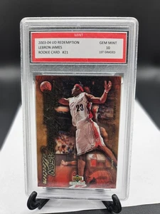2003 Upper Deck Collectibles Freshman Season #21 LeBron James RC - 10 GEM MINT - Bild 1 von 2