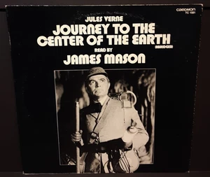 JULES VERNE JOURNEY TO THE CENTER OF THE EARTH JAMES MASON ViNYL LP RECORD ALBUM - Picture 1 of 3