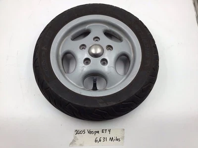 Llanta delantera OEM Vespa ET2 50cc ET4 150cc con neumático 100/80-10 2001-2005 Foto 1 de 4