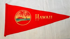 Vintage WWII Hawii Pennant Philip & Piper New Zealand - Picture 1 of 3