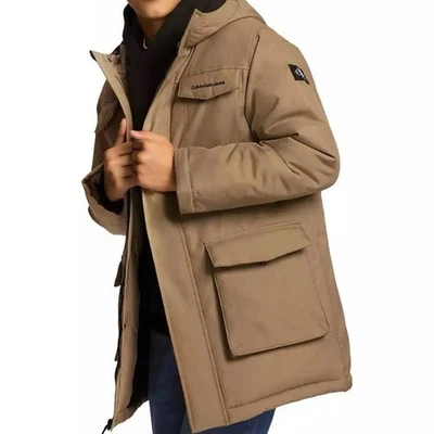 Chaqueta de snorkel con capucha Calvin Klein Foto 1 de 4