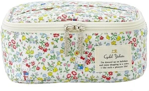 LIBERTY x Hello Kitty Makeup Bag Vanity Case Sanrio Playground Blue Ladies - Picture 1 of 11