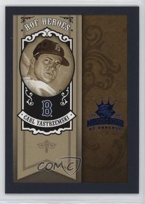2005 Donruss Diamond Kings HOF Heroes Blue Framed /100 Carl Yastrzemski #HH-34 - Image 1 of 2