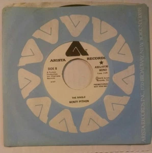 MONTY PYTHON The Single 7" 45rpm Cheese Shop~Who Cares~John Cleese~Promo~Mono - Picture 1 of 2