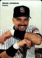 1996 Padres Mother's #9 Brian Johnson
