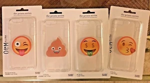 EMOJI Meme Apple iPhone 6 6S 6 Plus 7 7 Plus Hard Plastic Clear Gel Case Poop $ - Picture 1 of 11