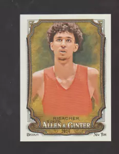 2024 Topps Allen & Ginter #245 Zaccharie Risacher RC, Atlanta Hawks - Bild 1 von 2
