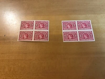 US Stamps - Scott 371 - MNH - Two Blocks of Four - Seward - Image 1 of 4