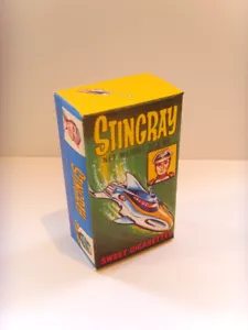STINGRAY - CADET SWEET CIGARETTES  Custom picture/ gum cards display box. - Picture 1 of 6