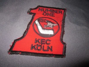 Vintage 80's KEG KOLN Hockey NUMBER ONE PATCH - Picture 1 of 3