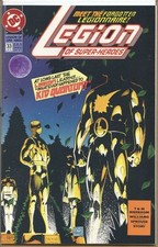 Legion of Super-Heroes 1989 series # 33 near mint comic book