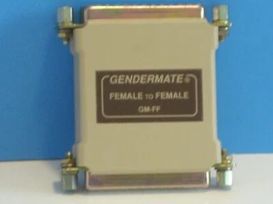 GENDERMATE DB25 FEMALE TO DB25 FEMALE ADAPTER BY DATATRAN CORPORATION - Photo 1/3