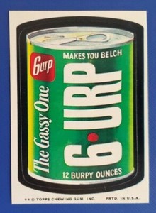 1974 WACKY PACKAGES SERIES 9 TAN BACK    6 URP     NM/MT