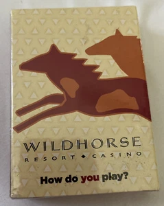 Wildhorse Resort Casino Playing Cards Pendleton, Oregon New-Sealed - Picture 1 of 2
