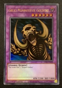 Great Mammoth of Goldfine | GFP2-EN120 | Ultra Raro | 1ª Edición | Juego de cartas coleccionables YuGiOh - Imagen 1 de 3