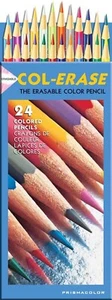Prismacolor Col-Erase Colored Pencils 24/Pk Erasable Ast School Art Crafts Home - Picture 1 of 1