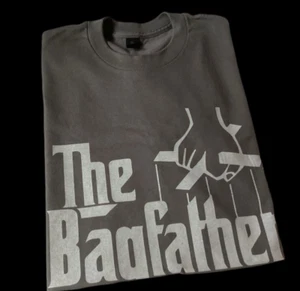 THE BAGFATHER TSHIRT MEDIUM UNISEX BAGRICULTURE GRAY - Picture 1 of 9