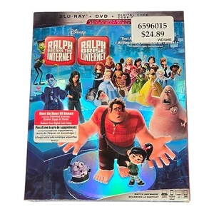 Ralph Breaks the Internet Blu-ray/DVD (Multi-Screen Edition, 2-Disc, Slipcover) - Picture 1 of 8