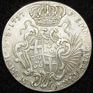 1757 Order Of Malta 30 Tari - Silver - Bild 1 von 3